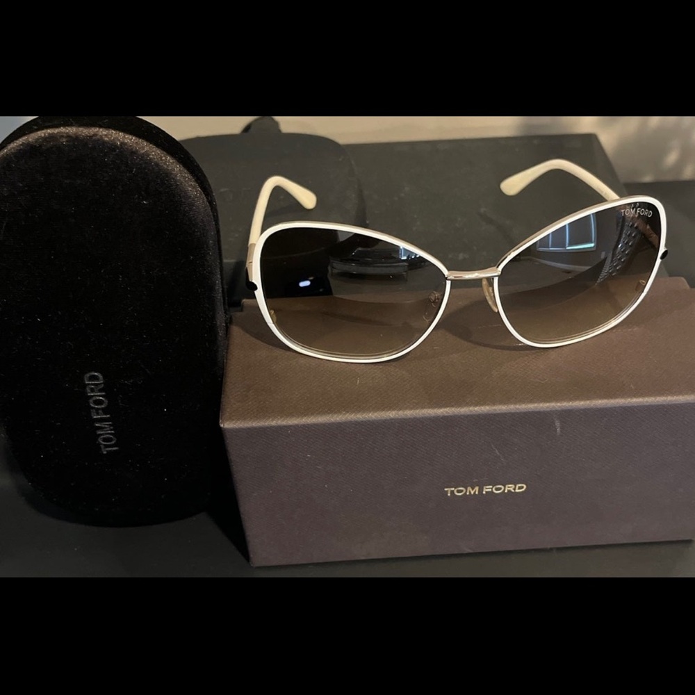 Tom Ford Women's Sunglasses with Cream Frame